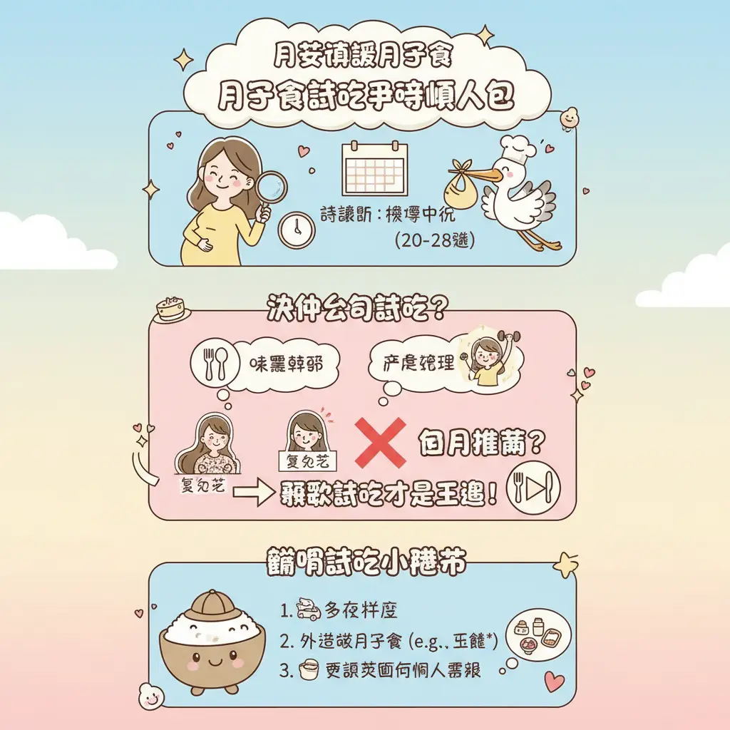 台北 月子餐 - 月芽頂級月子餐