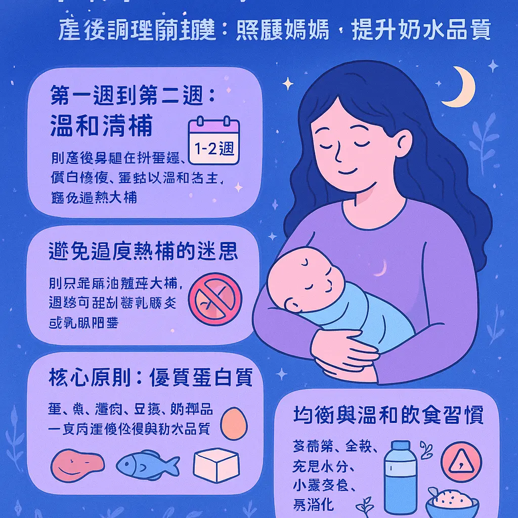 坐月子吃什麼補品 - 月子飲食