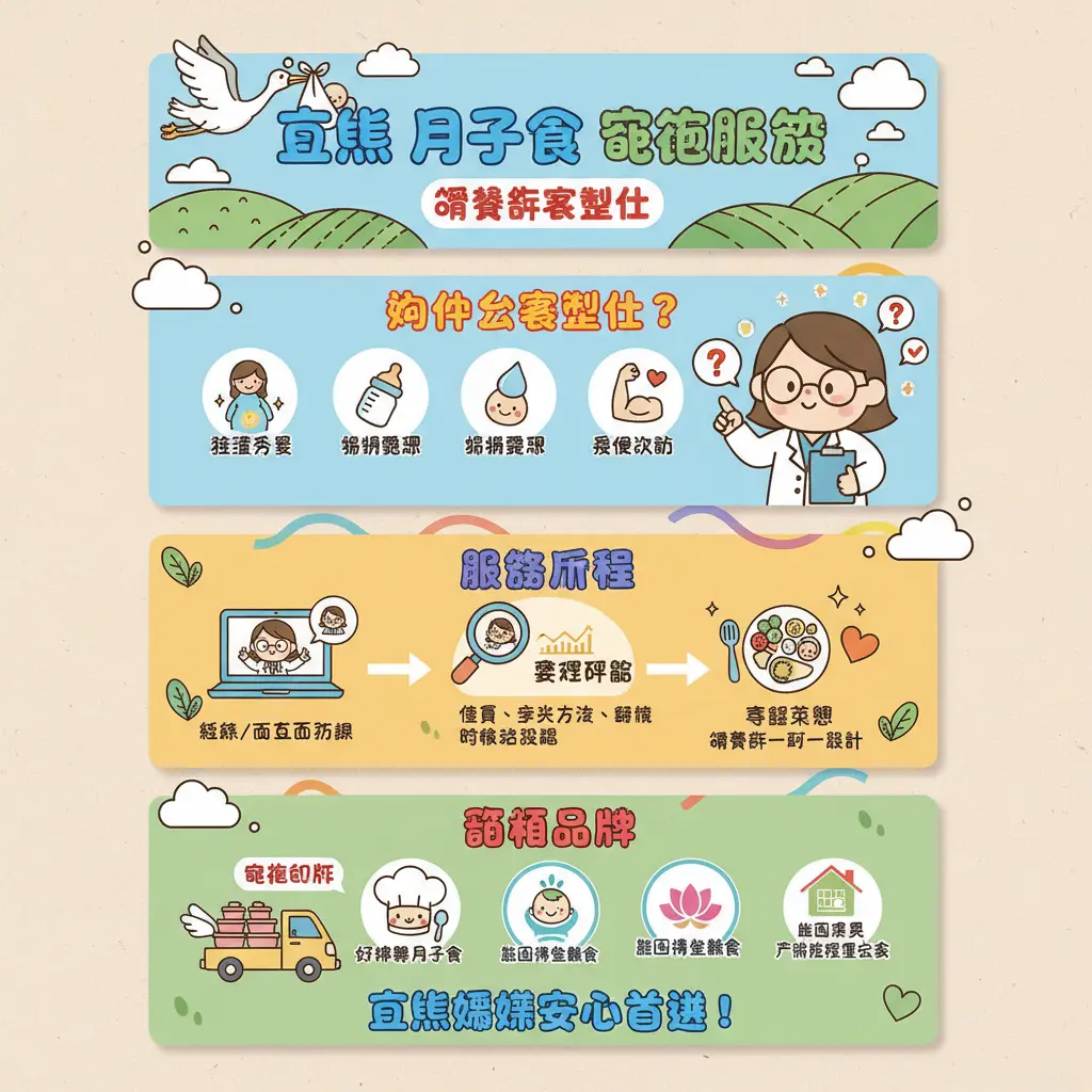 宜蘭 月子餐 - 宅配服務