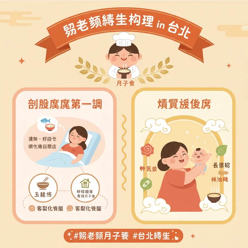 台北 月子餐 - 郭老師養生料理