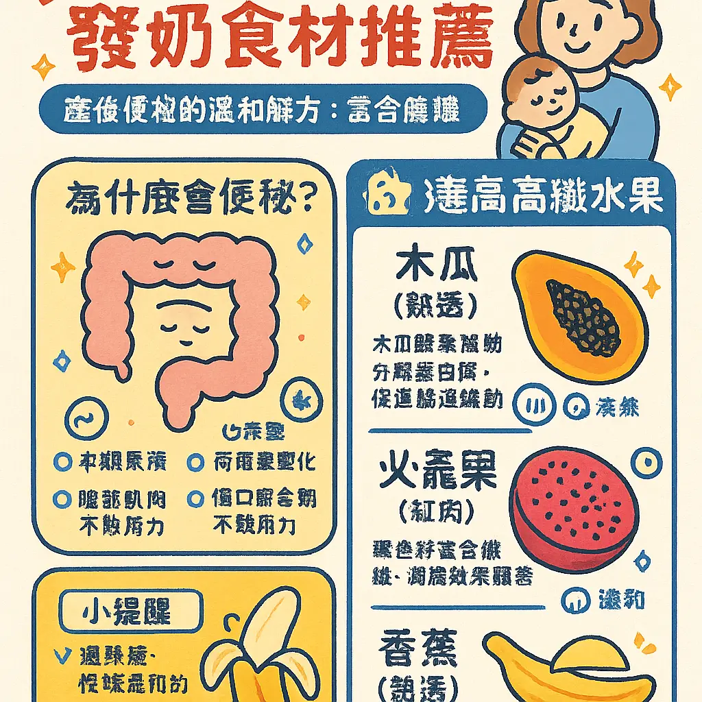 坐月子可以吃什麼水果 - 發奶食材