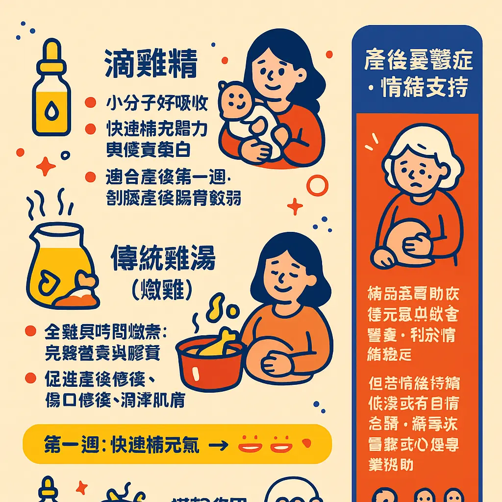 坐月子吃什麼補品 - 產後憂鬱症