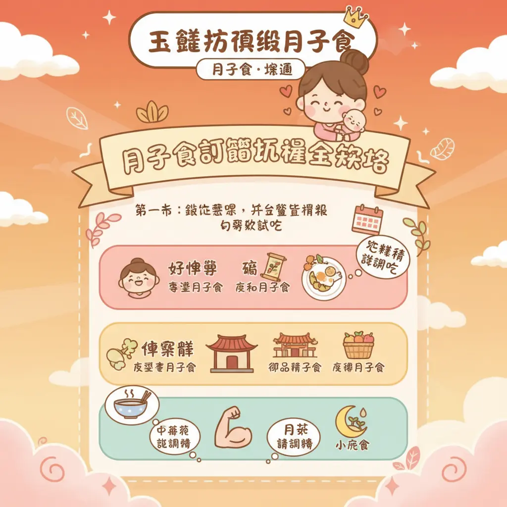 月子餐 桃園 - 玉膳坊頂級月子餐