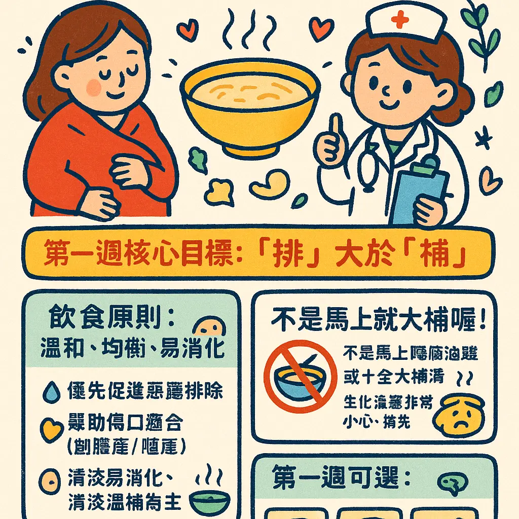 月子餐第一週食譜 - 中醫