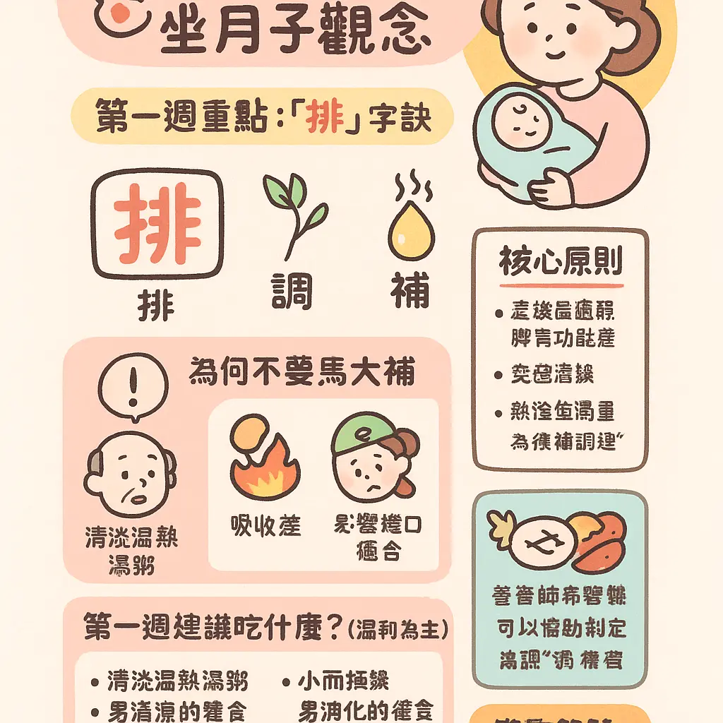 月子餐第一週食譜 - 坐月子