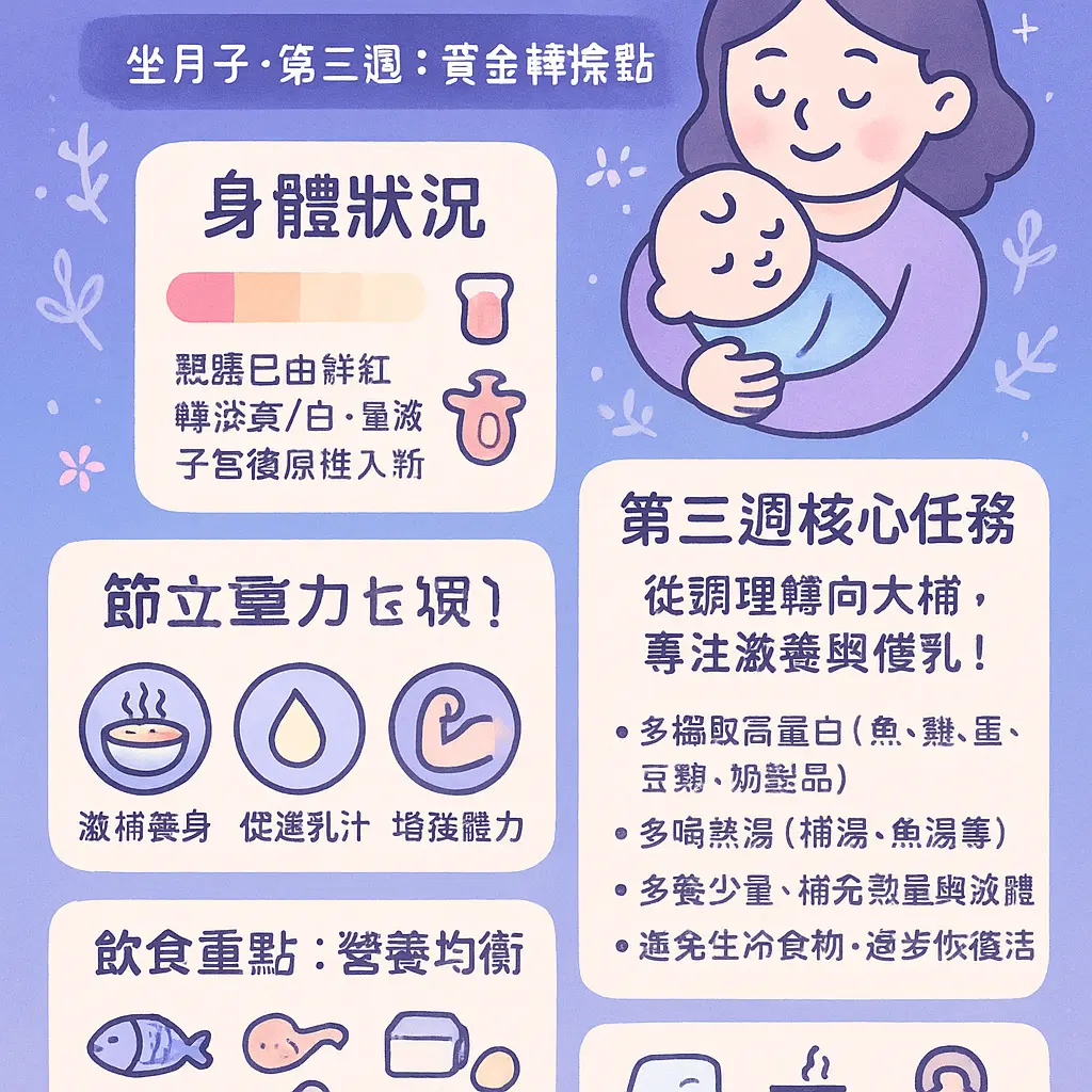 月子餐第三週食譜 - 坐月子