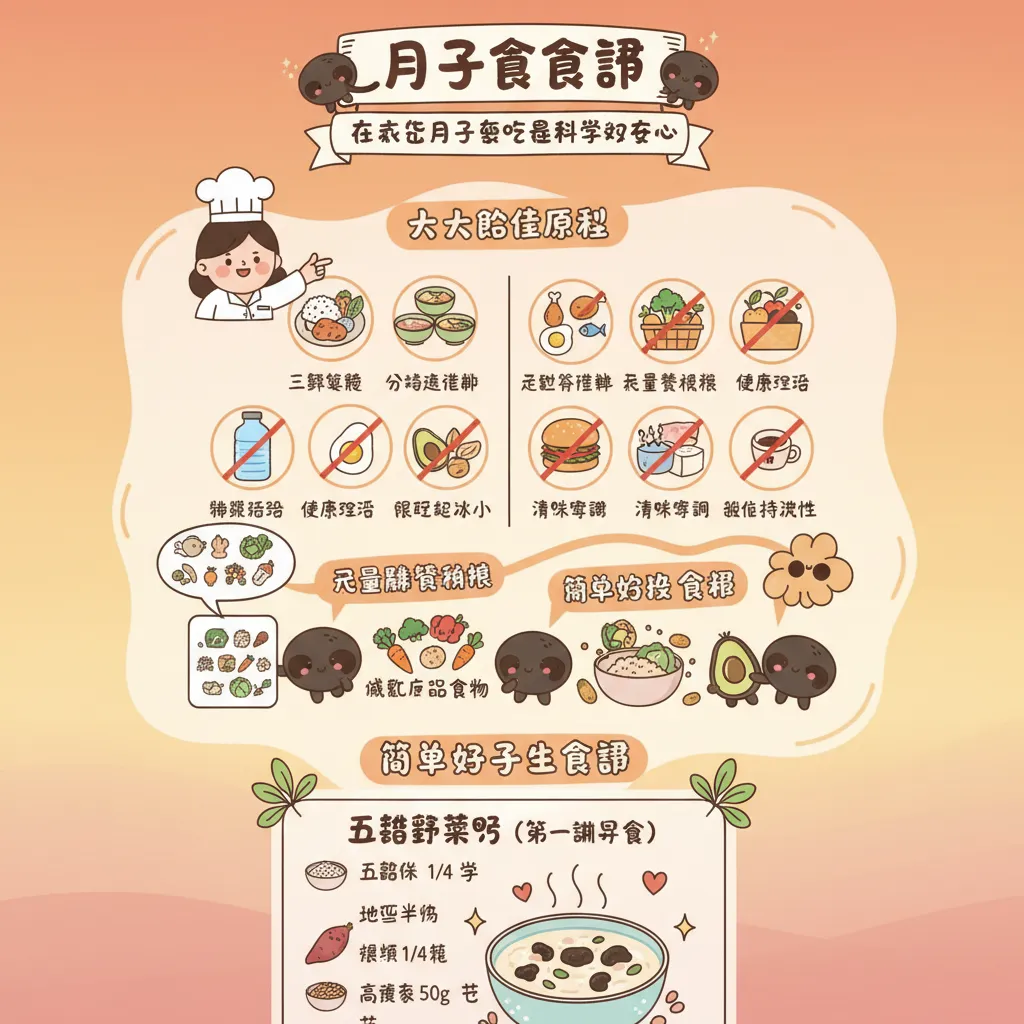在家自煮月子餐的 10 大飲食原則與簡易食譜做法