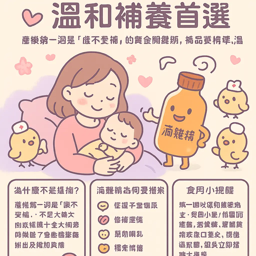 坐月子吃什麼補品 - 滴雞精