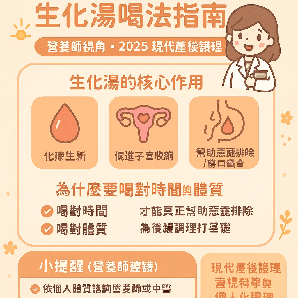 月子餐第一週食譜 - 營養師