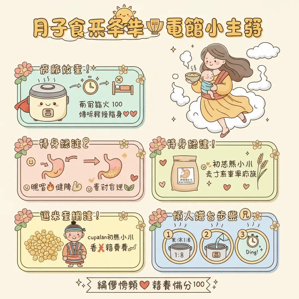 月子餐 小米粥 - 坐月子