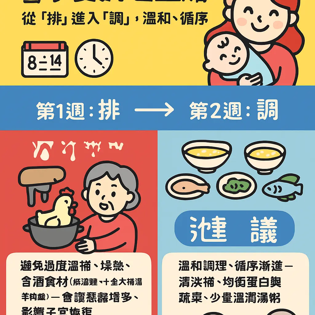 月子餐第二週食譜 - 產後調理