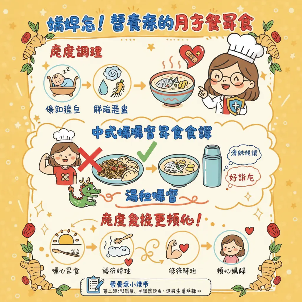 月子餐 早餐 - 營養師