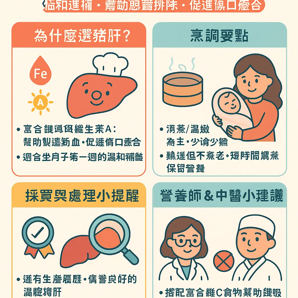 月子餐第一週食譜 - 產後恢復