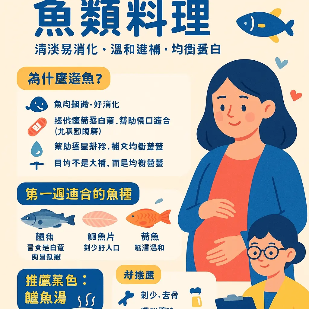 月子餐第一週食譜 - 產後護理