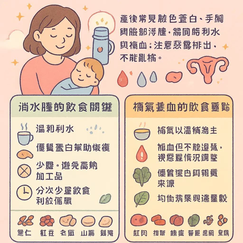 坐月子吃什麼補品 - 月子病