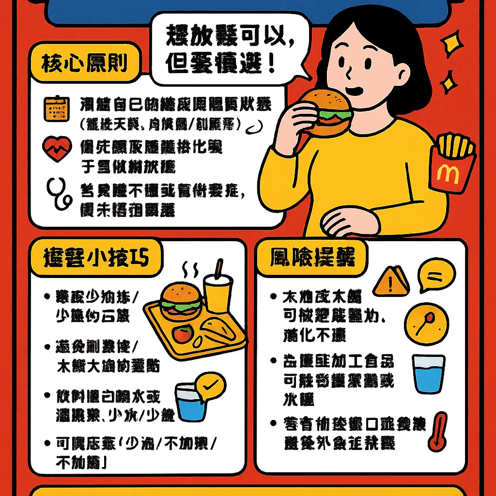 坐月子可以吃麥當勞嗎 - 麥當勞