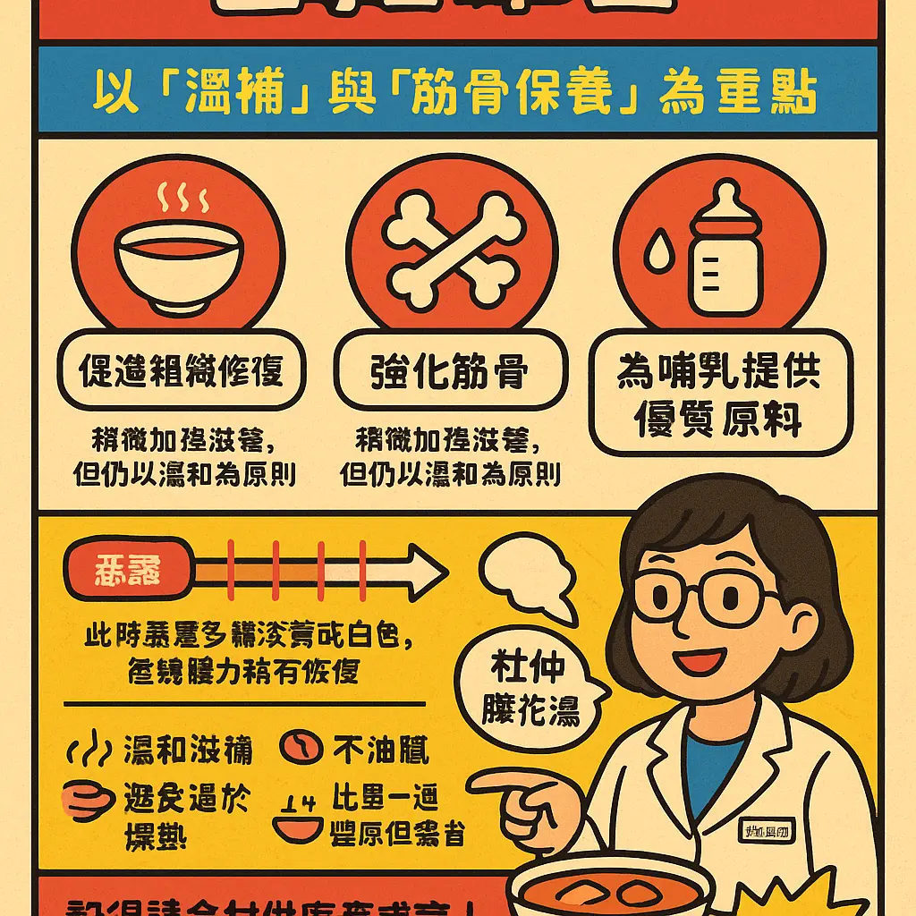 月子餐第二週食譜 - 莊淑旂